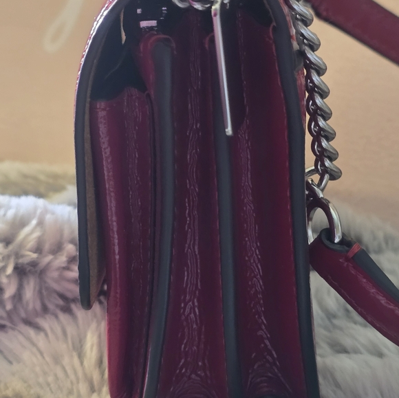 Coach Red Leather Crossbody Bag - Picture 2 of 9